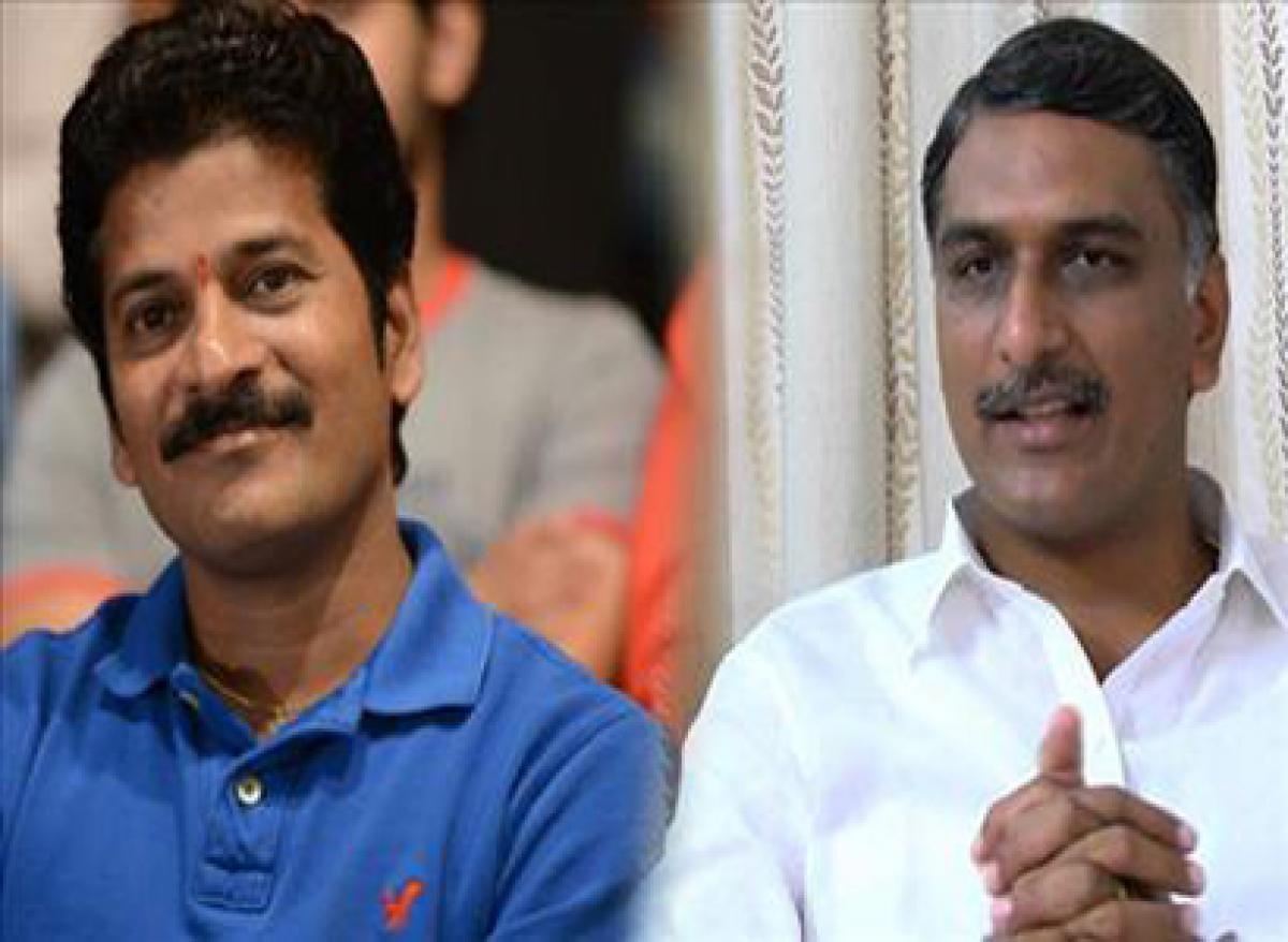 Revanth Reddy, Harish Rao exchange war of words